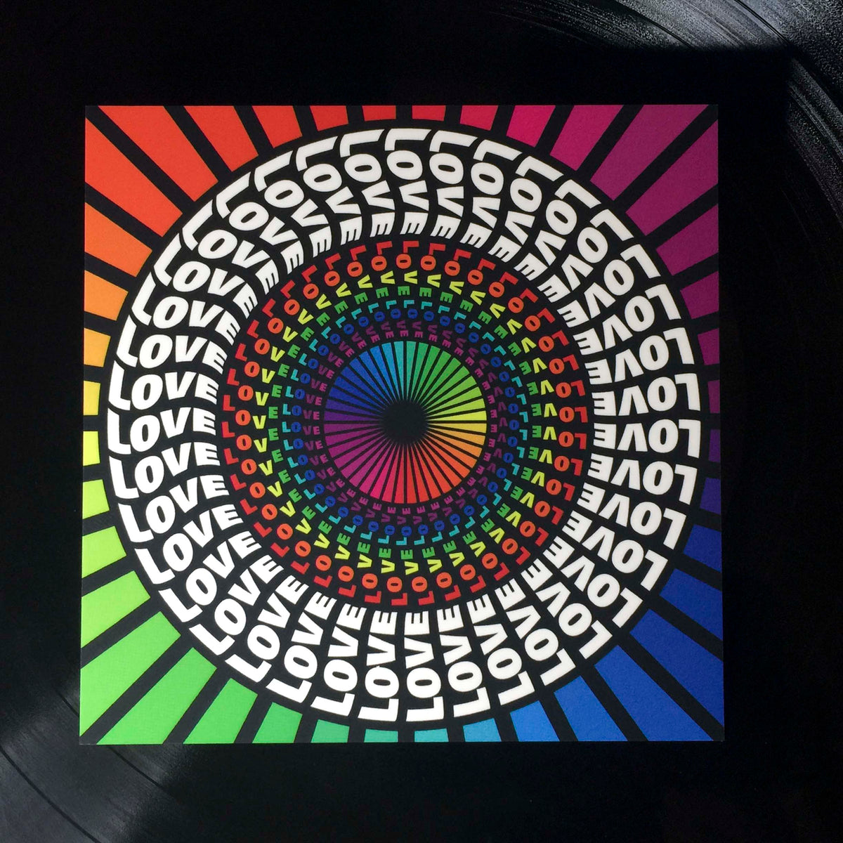 Rainbow LOVE Drew Tetz